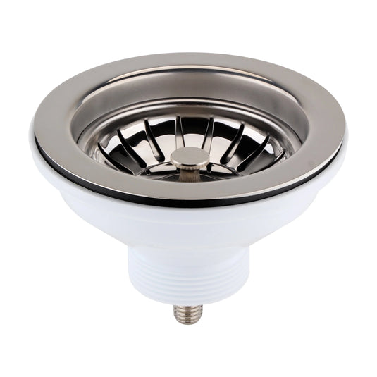 Imex Basket Strainer Waste in Chrome - BASKST - Envy Bathrooms Ltd
