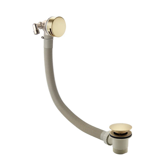 Imex Bath Filler Waste and Overflow in Brushed Brass - BF125EXTDBB - Envy Bathrooms Ltd