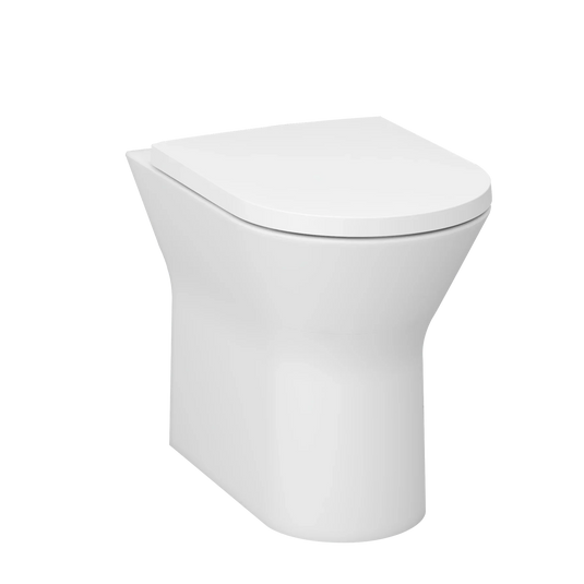 Imex Blade Rimless Comfort Height Back To Wall Pan - CB10180AR - Envy Bathrooms Ltd