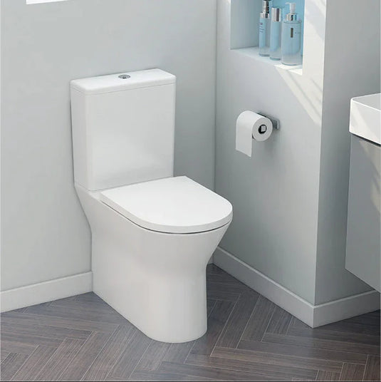 Imex Blade Rimless Comfort Height Closed Back Close Coupled Pan - C10180AR - Envy Bathrooms Ltd