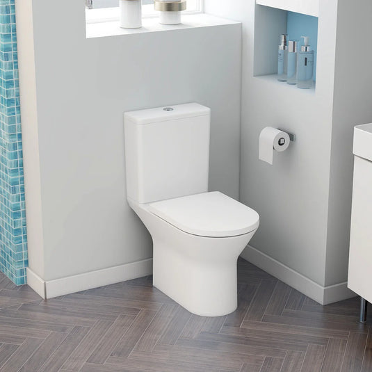 Imex Blade Rimless Open Back Close Coupled Pan - C10180CR - Envy Bathrooms Ltd
