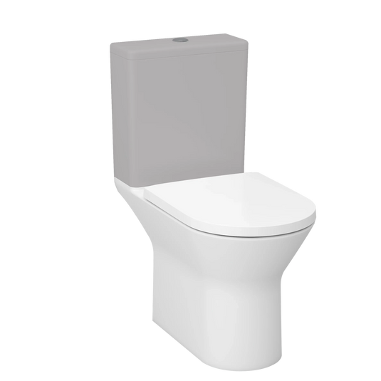 Imex Blade Rimless Open Back Close Coupled Pan - C10180CR - Envy Bathrooms Ltd