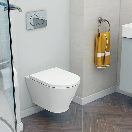 Imex Blade Rimless Wall Hung Pan - CH10180R - Envy Bathrooms Ltd