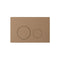 Imex Brushed Bronze Round Stainless Steel Flush Button | SSFB-RO-BRONZ
