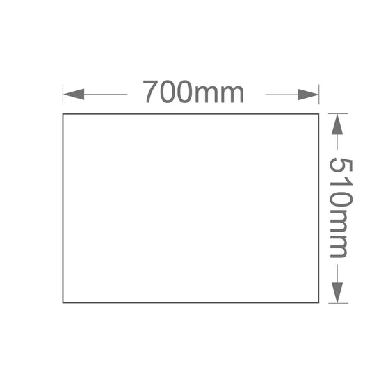 Imex Cast 700 Universal Acrylic End Panel - IMC700EP - Envy Bathrooms Ltd