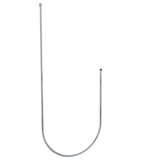 Imex Chrome 7mm Bore Double Lock Shower Hose 2000mm - KI200ECP - Envy Bathrooms Ltd
