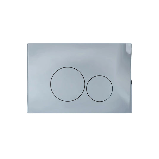 Imex Chrome Round ABS Flush Button - AFB-RO - Envy Bathrooms Ltd