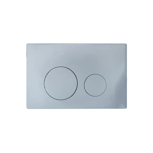 Imex Chrome Round Stainless Steel Flush Button - SSFB-RO-CHROM - Envy Bathrooms Ltd