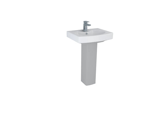 Imex Dekka 550mm Basin 1TH - L1094 - Envy Bathrooms Ltd