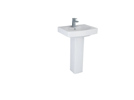 Imex Dekka 550mm Basin 1TH - L1094 - Envy Bathrooms Ltd