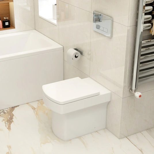 Imex Dekka Back To Wall Pan - CB1094 - Envy Bathrooms Ltd
