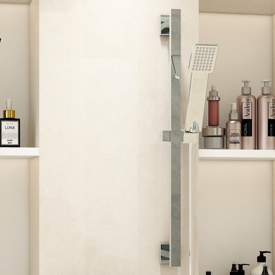 Imex Dekka Single Function Handset Chrome | KI034 - Envy Bathrooms Ltd