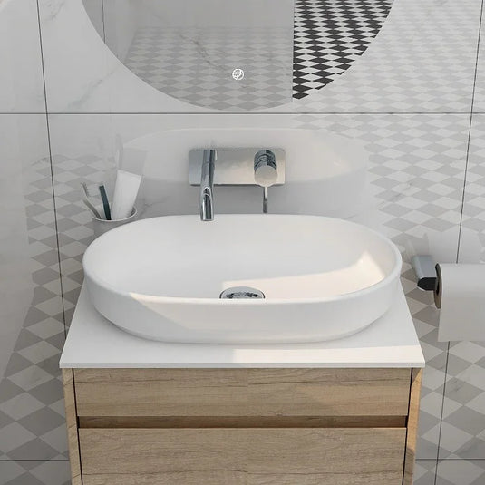 Imex Duro 550mm Countertop Bowl - LW1817 - Envy Bathrooms Ltd