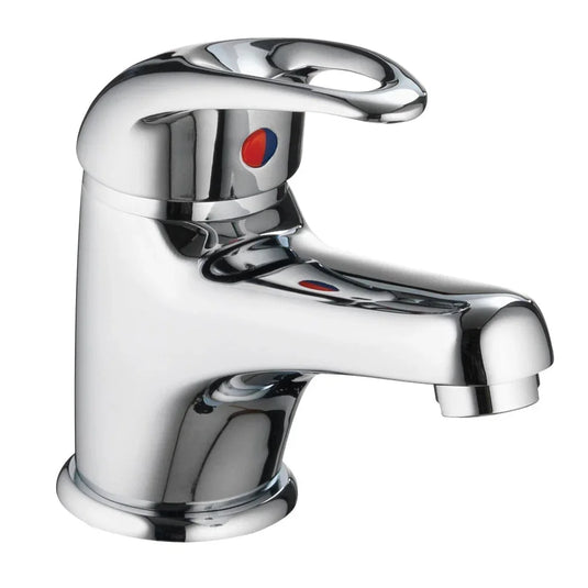 Imex Dv8 Mono Eco Small Basin Mixer Incl Clicker Waste - DVESBAS - Envy Bathrooms Ltd