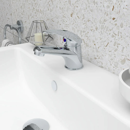 Imex Dv8 Mono Eco Small Basin Mixer Incl Clicker Waste - DVESBAS - Envy Bathrooms Ltd