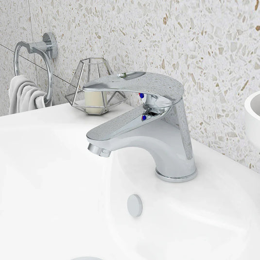 Imex Dv8 Mono Small Basin Mixer Incl Clicker Waste - DVSBAS - Envy Bathrooms Ltd