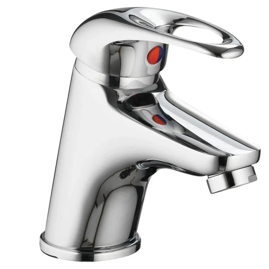 Imex Dv8 Mono Small Basin Mixer Incl Clicker Waste - DVSBAS - Envy Bathrooms Ltd