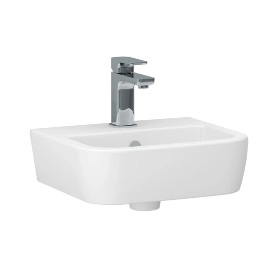 Imex Essence 400mm Cloakroom Basin One Tap Hole - LH10100 - Envy Bathrooms Ltd