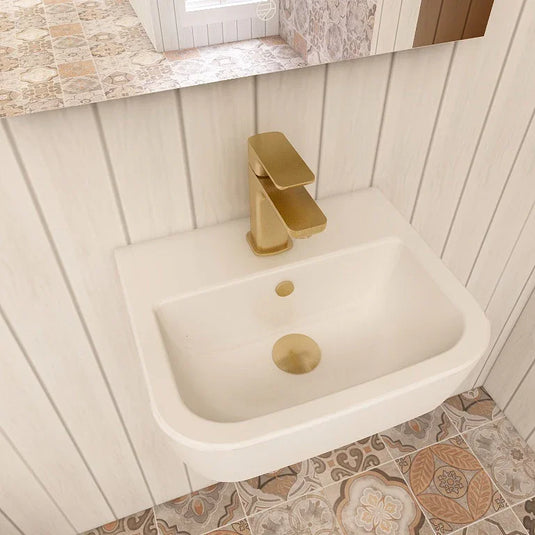Imex Essence 400mm Cloakroom Basin One Tap Hole - LH10100 - Envy Bathrooms Ltd