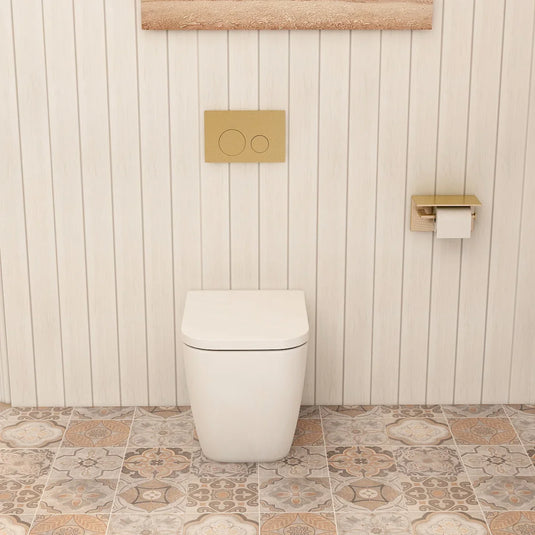 Imex Essence Back to Wall Pan - CB10100R - Envy Bathrooms Ltd