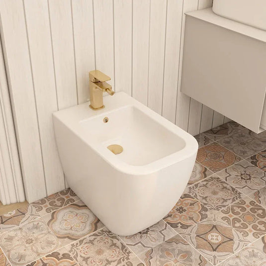 Imex Essence Bidet with Fixings - B10100 - Envy Bathrooms Ltd