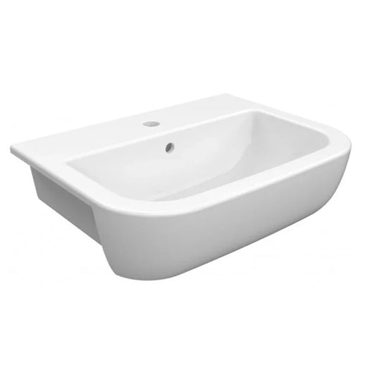 Imex Essence / Grace / Duro 560mm Semi Recessed Countertop Basin - LS10100 - Envy Bathrooms Ltd