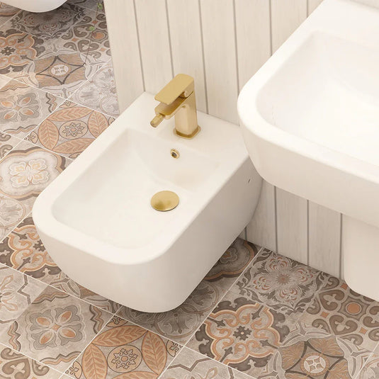 Imex Essence Wall Hung Bidet with Fixings - BH10100 - Envy Bathrooms Ltd