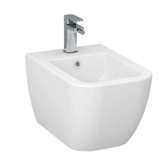 Imex Essence Wall Hung Bidet with Fixings - BH10100 - Envy Bathrooms Ltd