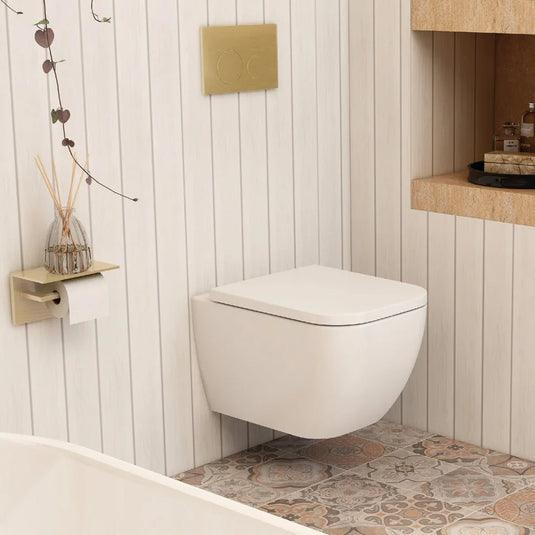Imex Essence Wall Hung WC Pan Inc Fixings - CH10100 - Envy Bathrooms Ltd