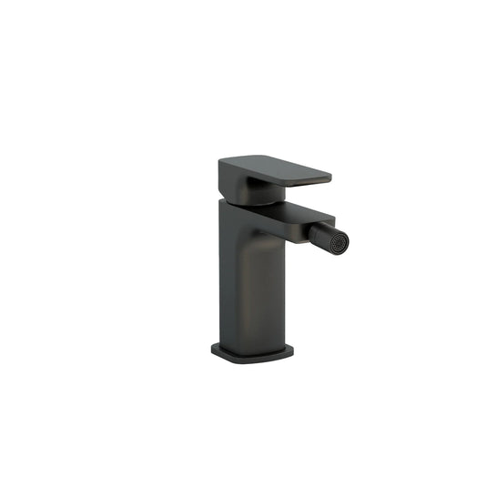 Imex Flite Bidet Mixer in Matt Black with Clicker Waste - FLBIDMB - Envy Bathrooms Ltd
