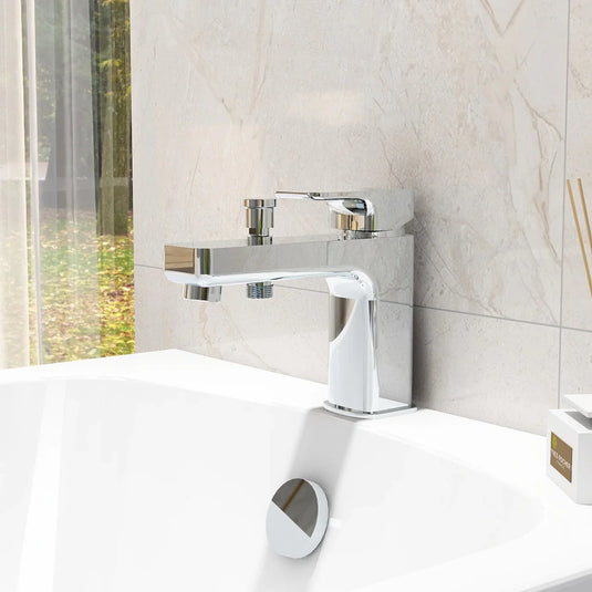 Imex Flite Mono Bath Shower Mixer Including Shower Kit - FLMBSM - Envy Bathrooms Ltd