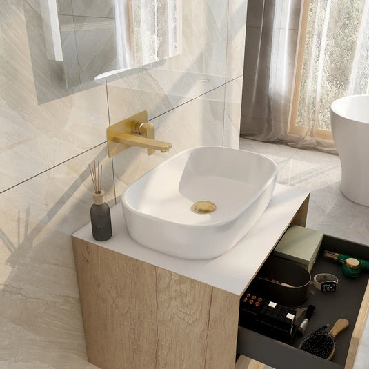 Imex Grace 540mm Countertop Bowl - LW1814 - Envy Bathrooms Ltd