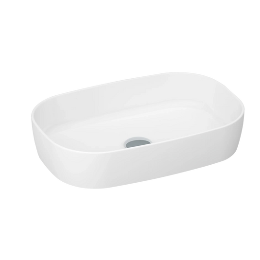 Imex Grace White Countertop Slimline Basin - LW1814S - Envy Bathrooms Ltd
