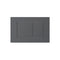 Imex Gun Metal Square Stainless Steel Flush Button | SSFB-SQ-GUNME
