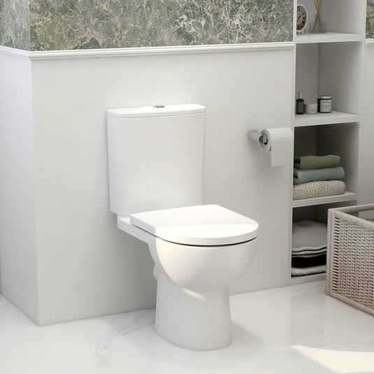 Imex Ivan Rimless Close Coupled Pan Pack (C10176R, T10176, S10176Sc) - CT10176R - Envy Bathrooms Ltd