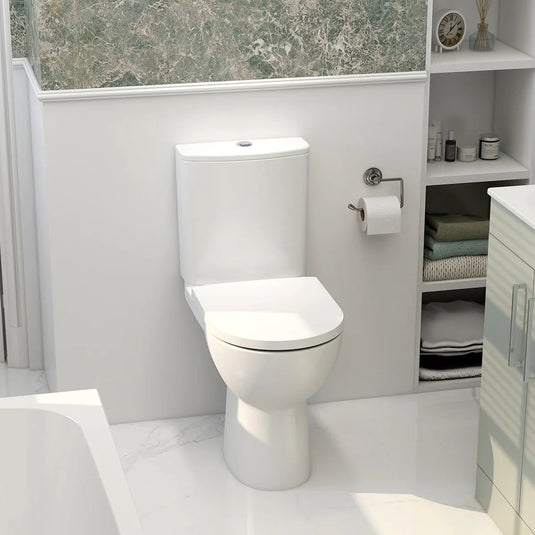 Imex Ivan Rimless, Comfort Height Close Coupled Pan Pack - CT10176AR - Envy Bathrooms Ltd