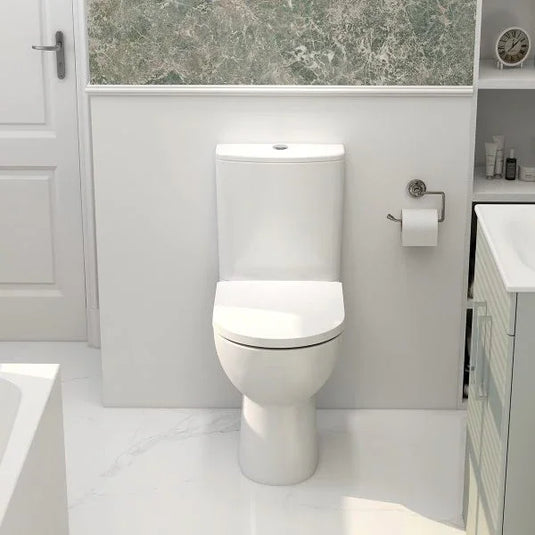 Imex Ivan Rimless, Comfort Height Close Coupled Pan Pack - CT10176AR - Envy Bathrooms Ltd