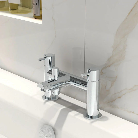Imex Ivo Bath Shower Mixer Including Shower Kit - IVBSM - Envy Bathrooms Ltd