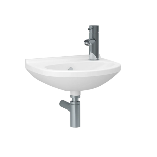 Imex Ivo / Flite 360mm Cloakroom Basin 1Th - LH10191TH - Envy Bathrooms Ltd