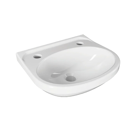 Imex Ivo / Flite 360mm Cloakroom Basin 2Th - LH10192TH - Envy Bathrooms Ltd