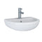 Imex Ivo / Flite 500 x 410mm Basin 1 Tap Hole | L1076C1