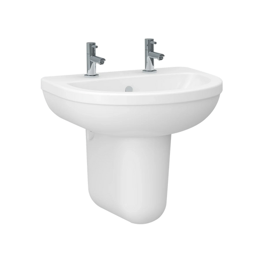 Imex Ivo / Flite 500mm Basin 2Th - L1076C2 - Envy Bathrooms Ltd
