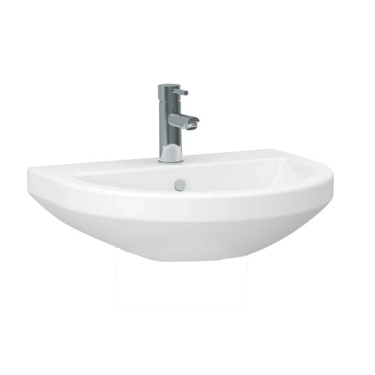 Imex Ivo / Flite 560mm Basin 1Th - L10701 - Envy Bathrooms Ltd