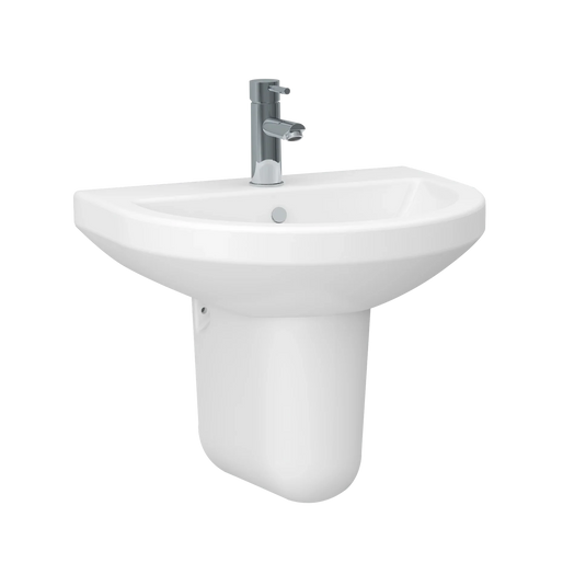 Imex Ivo / Flite 560mm Basin 1Th - L10701 - Envy Bathrooms Ltd