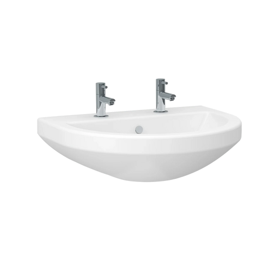Imex Ivo / Flite 560mm Basin 2Th - L10702 - Envy Bathrooms Ltd