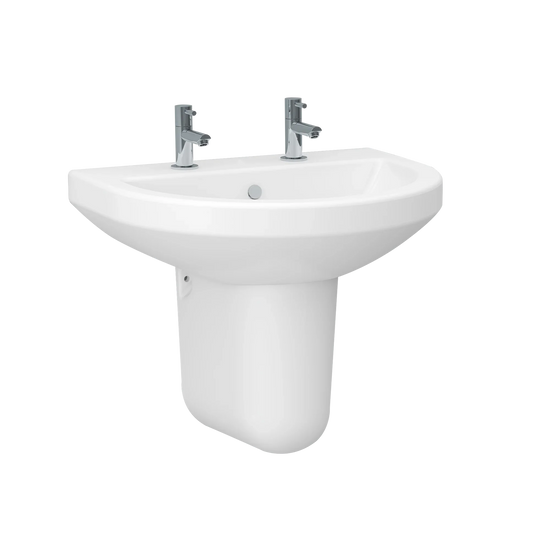 Imex Ivo / Flite 560mm Basin 2Th - L10702 - Envy Bathrooms Ltd