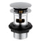 Imex Large Slotted Basin Dome Clicker Waste | Chrome | CB001