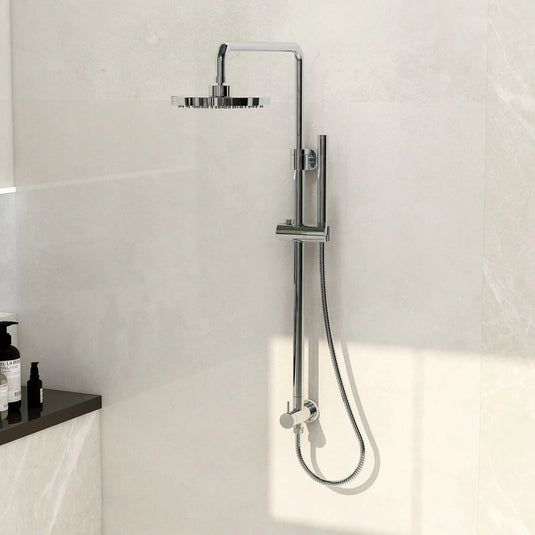 Imex Levo Rigid Riser with Diverter and Wall Outlet Elbow (Excludes Overhead Shower Head and Handset) - LVSRKDIV - Envy Bathrooms Ltd