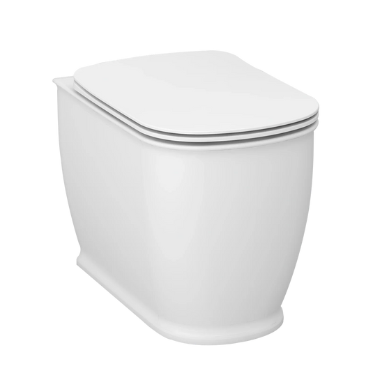 Imex Liberty Back To Wall Pan with Fixings - CB10150 - Envy Bathrooms Ltd