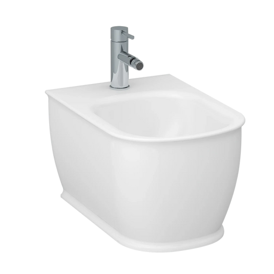 Imex Liberty Wall Hung Bidet with Fixing Set - BH10150 - Envy Bathrooms Ltd